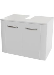 Saphir , Waschbeckenunterschrank »Waschbeckenunterschrank Serie 3006, 2 Türen, Siphonausschnitt, 60cm«, Waschbeckenschrank inkl. Türdämpfer, Griffe...