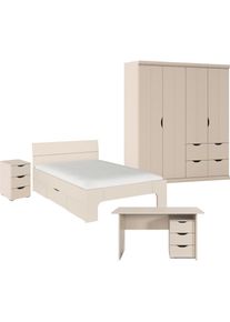 Rauch , Jugendzimmer-Set »Marlene«, (Set, 4 tlg., in 3 verschiedenen Ausstattungen BASIC/CLASSIC/PREMIUM), erhältlich in verschiedenen Bett- und...