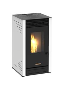 Blaze , Pelletofen »Maui 8«, optional WLAN fähig , weiß