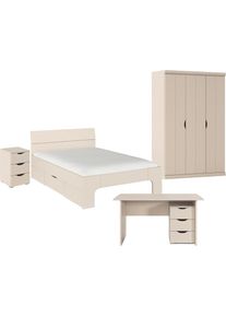 Rauch , Jugendzimmer-Set »Marlene«, (Set, 4 tlg., in 3 verschiedenen Ausstattungen BASIC/CLASSIC/PREMIUM), erhältlich in verschiedenen Bett- und...
