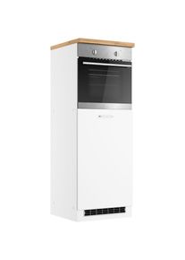 KOCHSTATION , Backofen/Kühlumbauschrank »KS-Milan«, HELD Möbel, Ofen-/Kühlschrankumbau 60 cm, matt oder hochglänzend , weiß Hochglanz