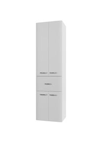 Saphir , Hochschrank »Hochschrank Serie 3006 Badschrank 50cm breit, mit 4 Türen, 1 Schublade«, Badezimmer-Hochschrank inkl. Türdämpfer, 182 cm...