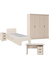 Rauch , Jugendzimmer-Set »Marlene«, (Set, 4 tlg., in 3 verschiedenen Ausstattungen BASIC/CLASSIC/PREMIUM), erhältlich in verschiedenen Bett- und...
