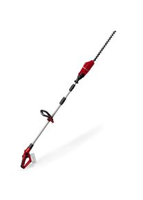 Einhell , Teleskop-Heckenschere »GE-HH 18/45 Li T-Solo«, (1 St.) , rot/silber , Verstellbarer Zusatzhandgriff mit Schnellverschluss