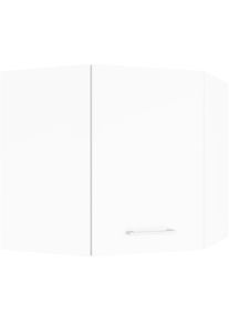 KOCHSTATION , Eckhängeschrank »KS-Milan«, HELD Möbel, Eckhängeschrank 60x60 cm, matte oder hochglänzende Fronten , weiß