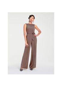 Heine , Damen , Overall , taupe , Normalgrößen , 38 -Normalgrößen , 38 , Gerade Beinform