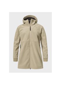 Sch&ouml;ffel Sch&ouml;ffel, Damen, Outdoorjacke &raquo;Urban Softshell Jk Style Suavio WMS&laquo; mit Kapuze, 4725 - braun, 42, 4725 - braun, Wasser- & windabweisende Venturi 