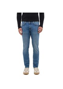 Mustang, Herren, Slim-fit-Jeans &raquo;Herren Style Oregon Slim&laquo;, 402 mittelblau, L&auml;nge 32, 33 -L&auml;nge 32, 402 mittelblau, Schmal geschnittene Jeans und 
