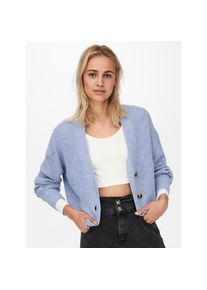 Only, Damen, Strickjacke &raquo;ONLCAROL NICE L/S CARDIGAN KNT NOOS&laquo;, Blue Heron, S, Blue Heron, Cardigan von Only