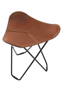 Pampa Flying Goose Tabouret cuero Noir - Cuir Polo