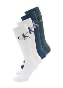 Calvin Klein Underwear Socken Herren blau, grün, weiß Größe 39/42 Logoprint