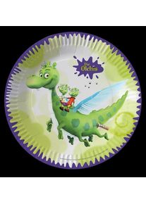 8 assiettes de fête les Olchis 23cm