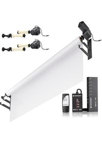 BRESSER Elektrisches Hintergrundsystem - 2x Hintergrundrolle - Wireless, Hintergrundsystem