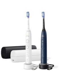 PHILIPS SONICARE, Elektrische Zahnbürste, Series 7100 Doppelpack (Schallzahnbürste)