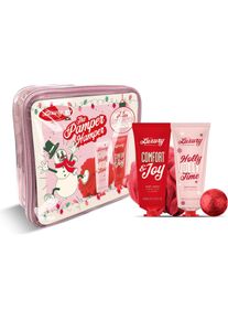 Grace Cole, Beauty Geschenkset, Körperpflege-Geschenkset Weihnachtssüssigkeiten Kakao Vanille 4 Stück (Körperpflegeset)