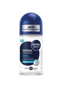 Nivea, Deo, Men Derma Control Defend Antiperspirant Rollon 50ml (Roll-on, 50 ml)