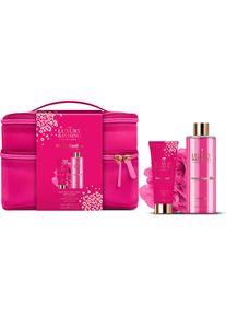 Grace Cole, Beauty Geschenkset, Körperpflege-Geschenkset in einer Kosmetiktasche Vanille-Mandel - 3 Stück (Körperpflegeset)