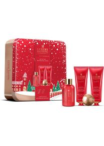 Grace Cole, Beauty Geschenkset, Körperpflege-Geschenkset in der Dose - Feige & Cranberry, 4 Stück (Körperpflegeset)