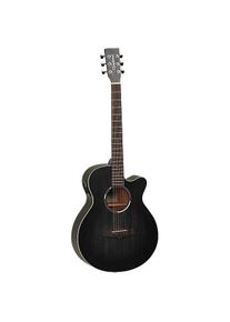 Tanglewood TWBBSFCE Blackbird Super Folk (Konzertgitarre, Techwood (Griffbrett), Mahogany (Seiten), Mahagoni (Rückseite), Bronze Light (Elektro), Hand