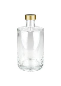 Glazen fles 375 ml “Galileo” + gouden schroefdop UNiTWIST