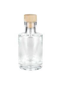 100 ml glazen fles “Galileo” met houten kurk UNiTWIST