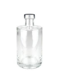375 ml glazen fles “Galileo” + schroefdop zilver UNiTWIST