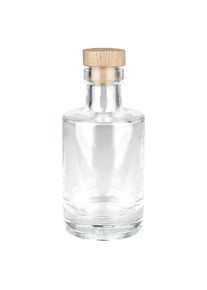 200 ml glazen fles “Galileo” met houten kurk UNiTWIST