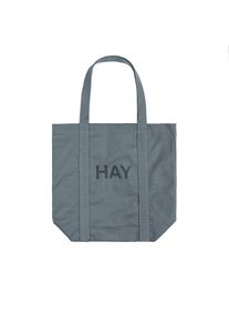 Hay Shopper Bag Medium, Steel Blue