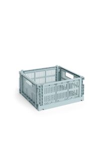Hay Colour Crate Medium Square, Dusty Blue