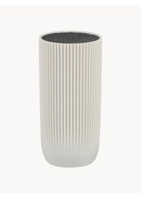 Andrea House Bloque de cuchillos Kiri Blanco, Gris Plástico Ø 11 x Al 23 cm