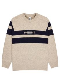 Element 2000s Rib Crew Wollen trui Heren (XL |beige)