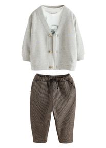 next Pojkar Set m&ouml;rkbrun Storlek 68