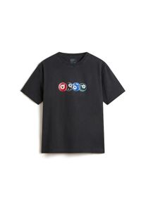 Vans T-Shirt 'Backspin' Herren schwarz Größe L Motivprint