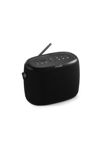 pure Woodland waterdichte (IP67) buitenspeaker met Bluetooth en FM/DAB+ radio, Zwart