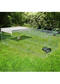 Enclos Kerbl avec dispositif anti-fugue, rectangulaire L 200 x l 100 x H 60 cm