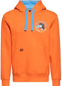 King Kerosin Bubble Gum, hoodie , color: Orange/Light Blue , size: M