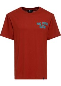 King Kerosin F*** It!, t-shirt , kleur: donkerrood , maat: 3XL