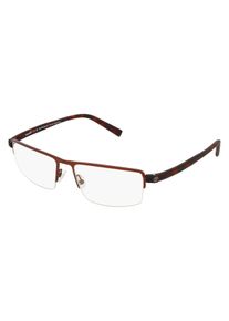 Timberland TB1821 Brille Herren | Fassung: Vollrand, Eckig, Braun Matt