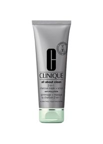 Clinique Eksfolieringsprodukter 2-in-1 Charcoal Mask + Scrub Masker Female 100 ml