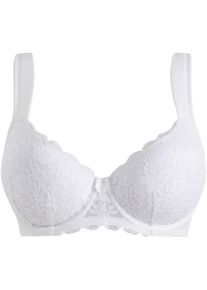 Soutien-gorge à coques et bretelles rembourrées - blanc - taille 115C - bonprix