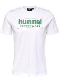 Hummel Koszulka 'Harry' dla mężczyzn trawa zielona / czarny / biały Rozmiar S