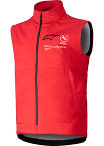 Alpinestars Techstar Softshell, colete , cor: Vermelho , tamanho: M