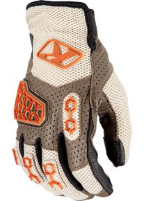 Klim Mojave Pro, gloves , color: Beige/Black/Orange , size: M
