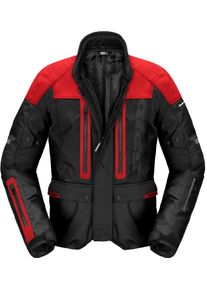 Spidi Traveler 3 Evo, textile jacket H2Out , color: Black/Red , size: L