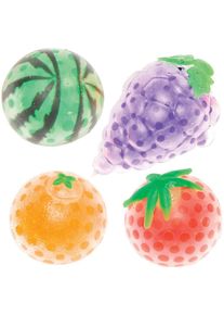 Soft Squeeze Fruit Toys (Pack of 4)