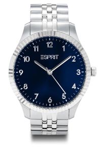 Esprit Uhr Herren blau, silber Größe One Size