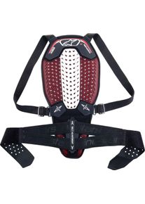 Alpinestars Nucleon Plasma, back protector level-2 , color: Black/White/Red , size: S