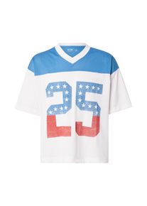Hollister, Mænd, Bluser & t-shirts, Azur / Rød / Offwhite, Størrelse L