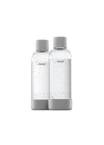 MYSODA Wassersprudler-Flasche , Salbeigrün , Kunststoff, Naturmaterialien , 1 l , 26.7 cm , Geschirr, Wasseraufbereitung, Wassersprudler