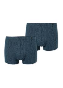 Schiesser Trunk ' Long Life Soft ' Herren blau Größe S